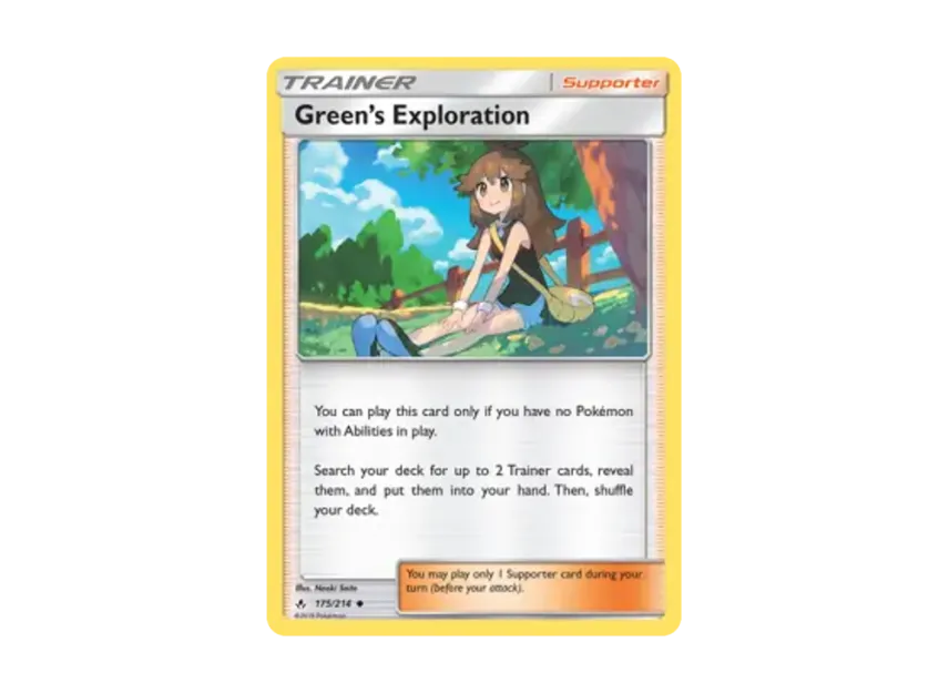 Green's Exploration U [214-UNBROKEN-BONDS 175/214] [EN] (Sun & Moon "Unbroken Bonds")