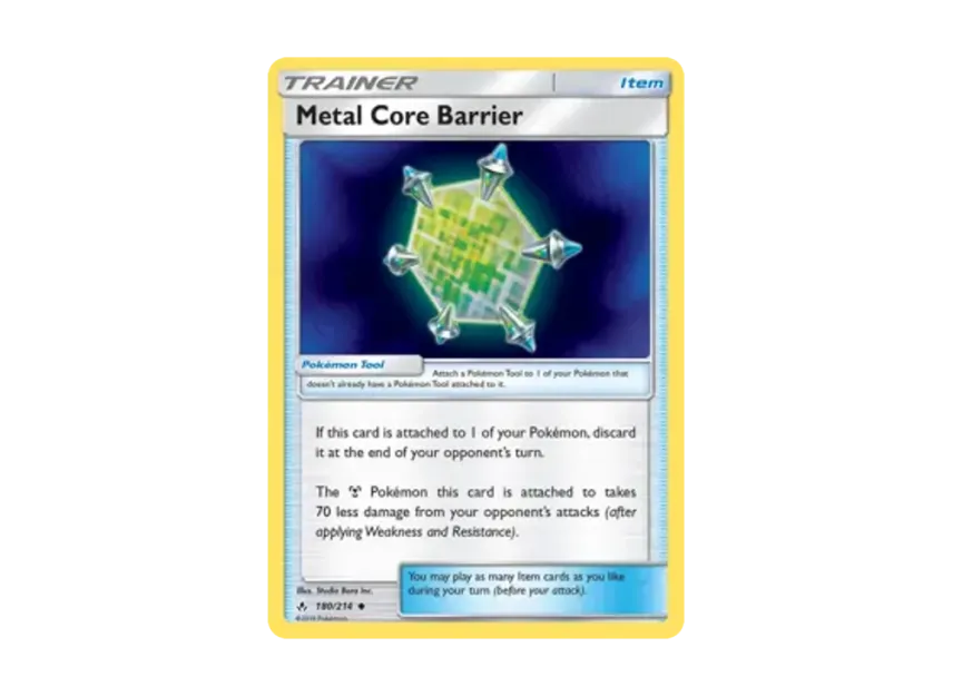 Metal Core Barrier U [214-UNBROKEN-BONDS 180/214] [EN] (Sun & Moon "Unbroken Bonds")