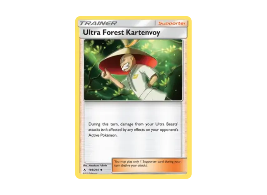 Ultra Forest Kartenvoy U [214-UNBROKEN-BONDS 188/214] [EN] (Sun & Moon "Unbroken Bonds")