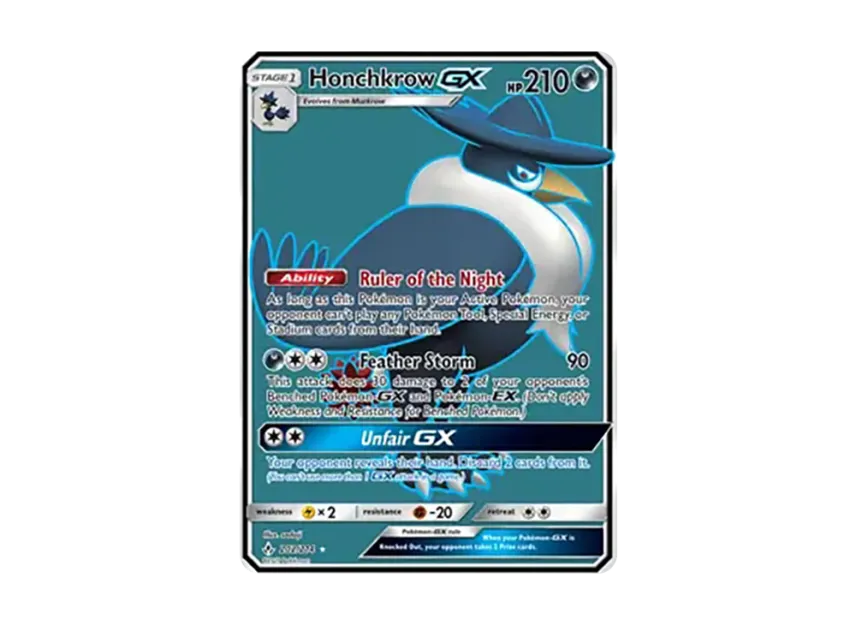 Honchkrow GX UR [234-UNBROKEN-BONDS 202/234] (Sun & Moon "Unbroken Bonds")
