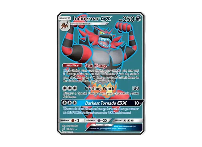 Incineroar GX UR [181-TEAM-UP 167/181] (Sun & Moon "Team Up")