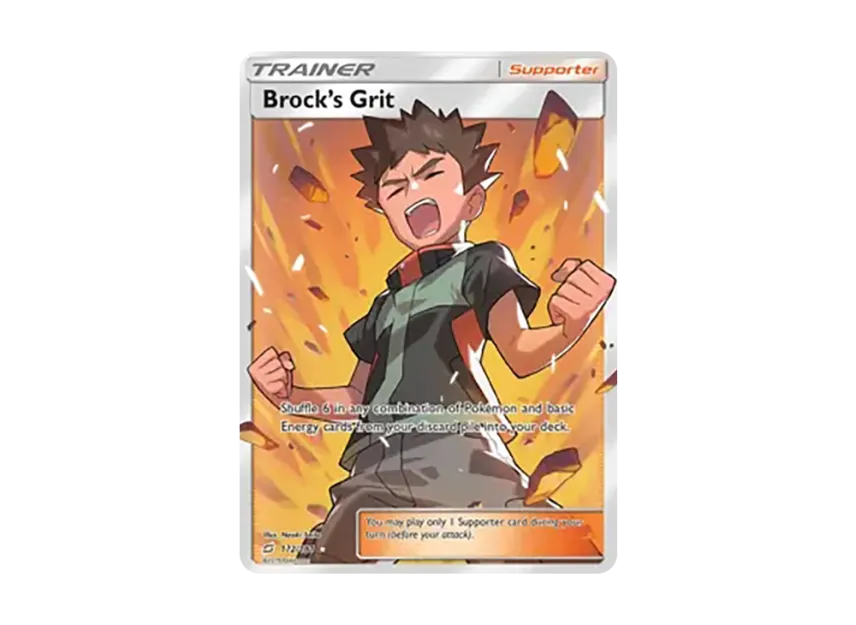 Brock's Grit UR [181-TEAM-UP 172/181] (Sun & Moon "Team Up")