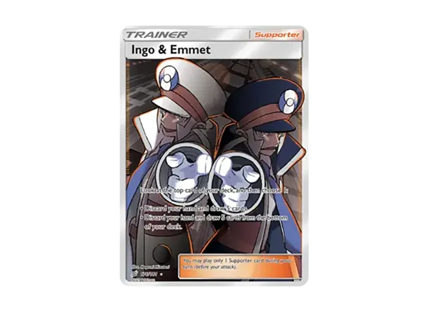Ingo & Emmet UR [181-TEAM-UP 176/181] (Sun & Moon "Team Up")