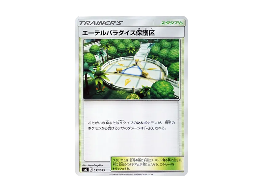 Aether Paradise Conservation Area [SMJ 033/035] (Premium Trainer Box "TAG TEAM GX")
