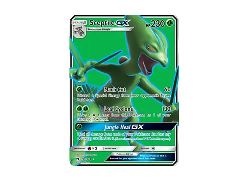 Sceptile GX UR [214-LOST-THUNDER 196/214] (Sun & Moon "Lost Thunder")