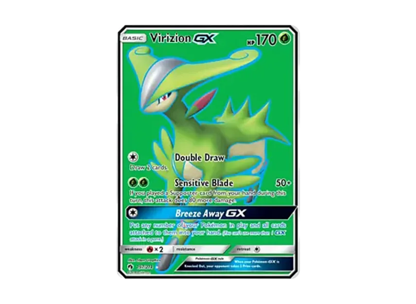 Virizion GX UR [214-LOST-THUNDER 197/214] (Sun & Moon "Lost Thunder")