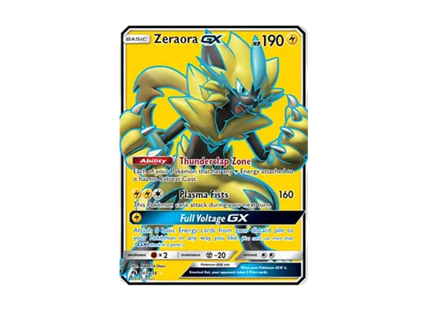 Zeraora GX UR [214-LOST-THUNDER 201/214] (Sun & Moon "Lost Thunder")