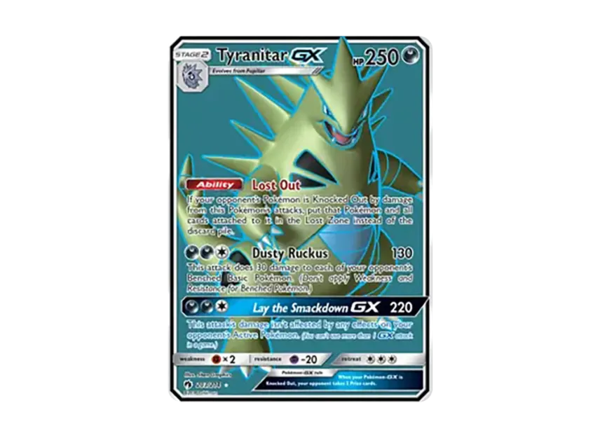 Tyranitar GX UR [214-LOST-THUNDER 203/214] (Sun & Moon "Lost Thunder")