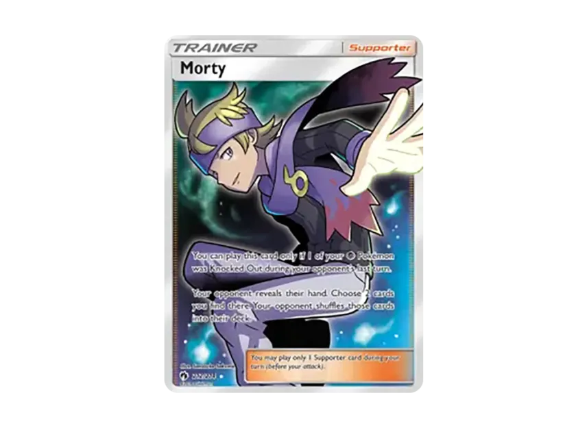 Morty UR [214-LOST-THUNDER 212/214] (Sun & Moon "Lost Thunder")