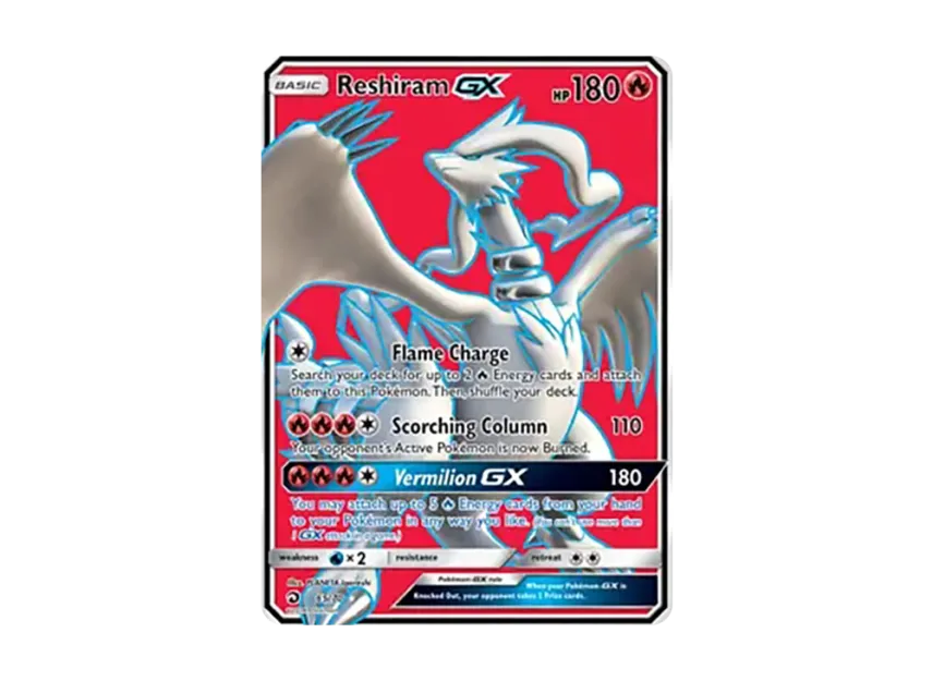 Reshiram GX UR [070-DRAGON-MAJESTY 065/070] (Sun & Moon "Dragon Majesty")