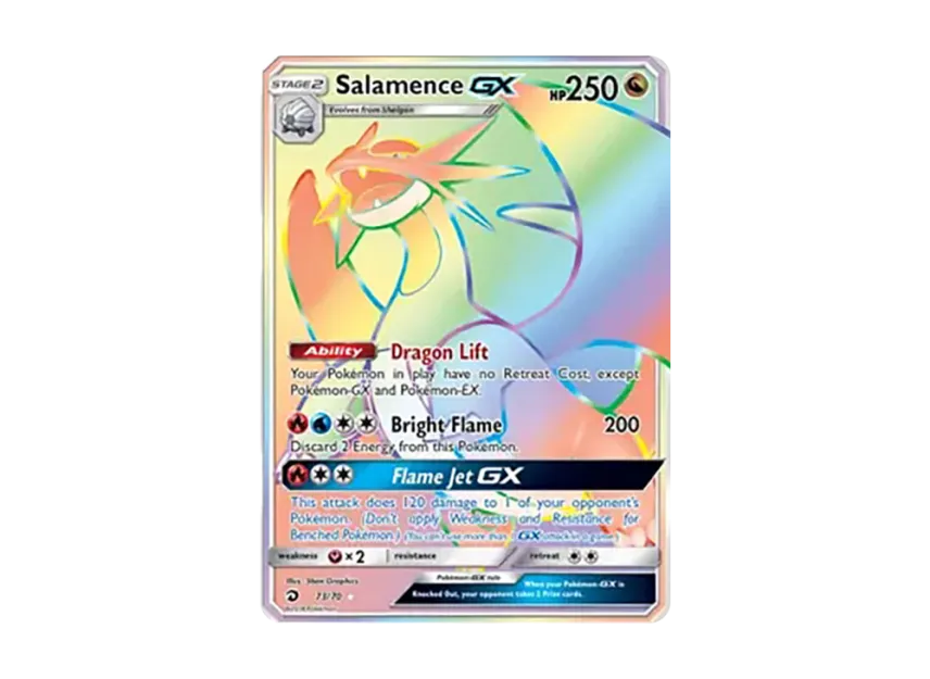 Salamence GX RR [070-DRAGON-MAJESTY 073/070] (Sun & Moon "Dragon Majesty")