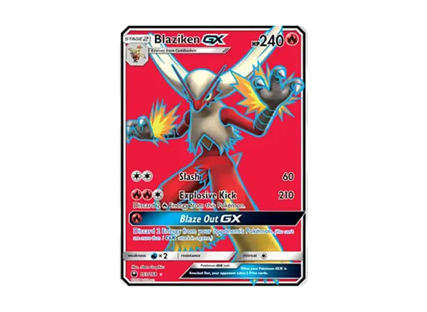 Blaziken GX UR [168-CELESTIAL-STORM 153/168] (Sun & Moon "Celestial Storm")