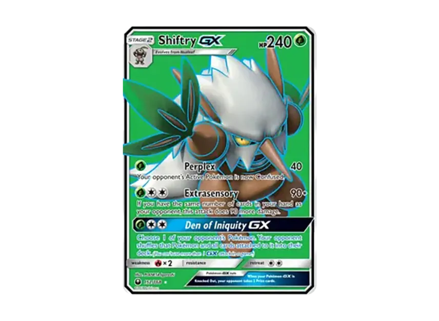 Shiftry GX UR [168-CELESTIAL-STORM 152/168] (Sun & Moon "Celestial Storm")