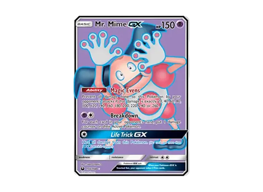 Mr. Mime GX UR [168-CELESTIAL-STORM 156/168] (Sun & Moon "Celestial Storm")