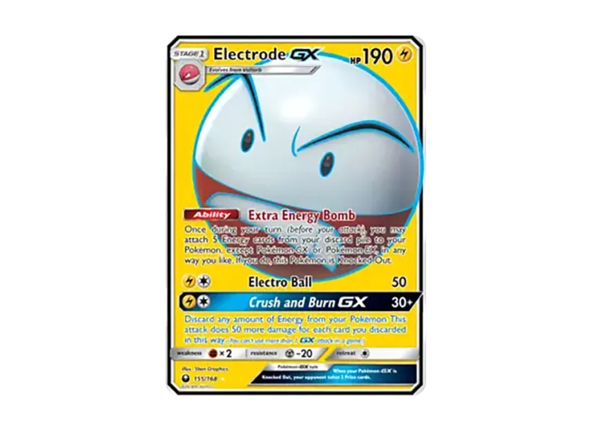 Electrode GX UR [168-CELESTIAL-STORM 155/168] (Sun & Moon "Celestial Storm")