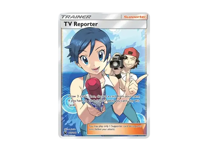TV Reporter UR [168-CELESTIAL-STORM 167/168] (Sun & Moon "Celestial Storm")