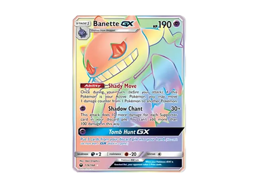 Banette GX RR [168-CELESTIAL-STORM 174/168] (Sun & Moon "Celestial Storm")