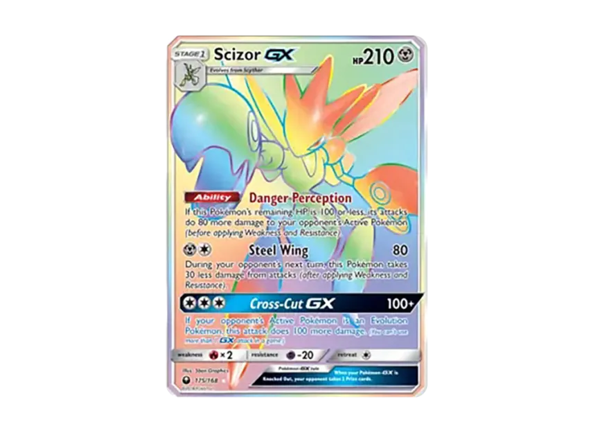 Scizor GX RR [168-CELESTIAL-STORM 175/168] (Sun & Moon "Celestial Storm")