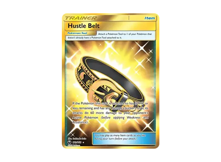 Hustle Belt HR [168-CELESTIAL-STORM 179/168] (Sun & Moon "Celestial Storm")