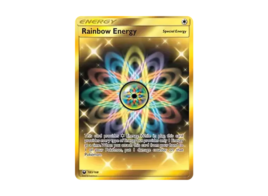 Rainbow Energy HR [168-CELESTIAL-STORM 183/168] (Sun & Moon "Celestial Storm")