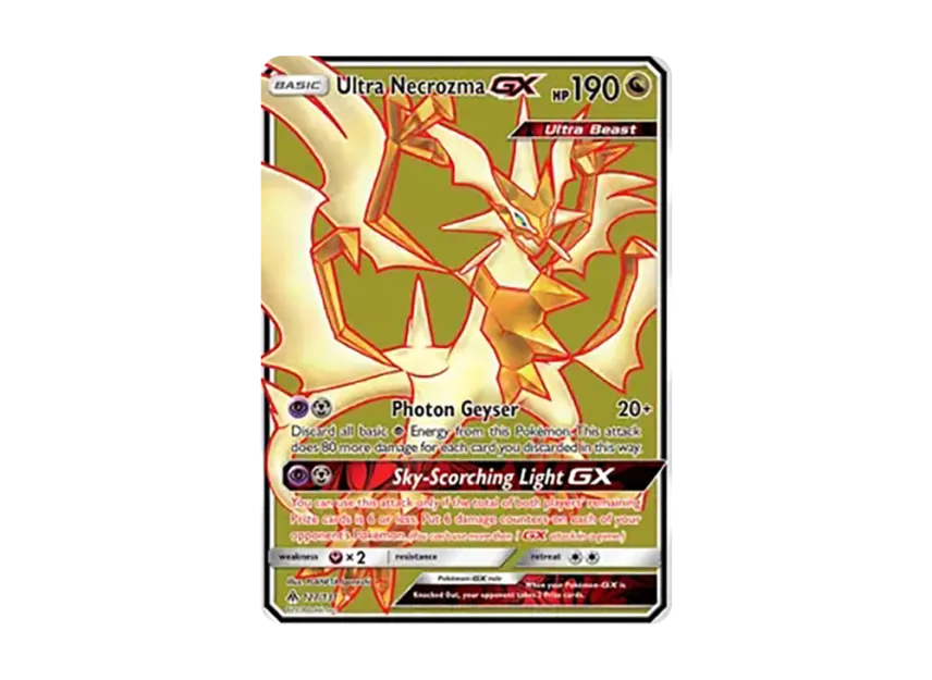 Ultra Necrozma GX UR [131-FORBIDDEN-LIGHT 127/131] (Sun & Moon "Forbidden Light")