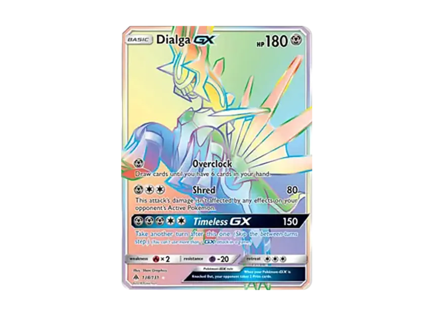 Dialga GX RR [131-FORBIDDEN-LIGHT 138/131] (Sun & Moon "Forbidden Light")