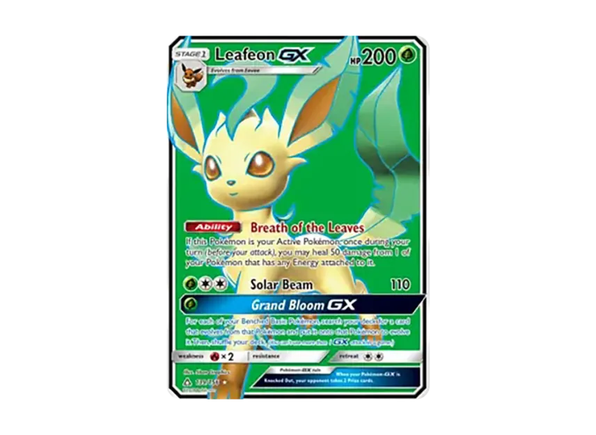 Leafeon GX UR [138-ULTRA-PRISM 139/138] (Sun & Moon "Ultra Prism")