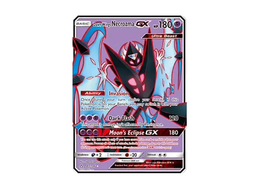 Dawn Wings Necrozma GX UR [138-ULTRA-PRISM 143/138] (Sun & Moon "Ultra Prism")
