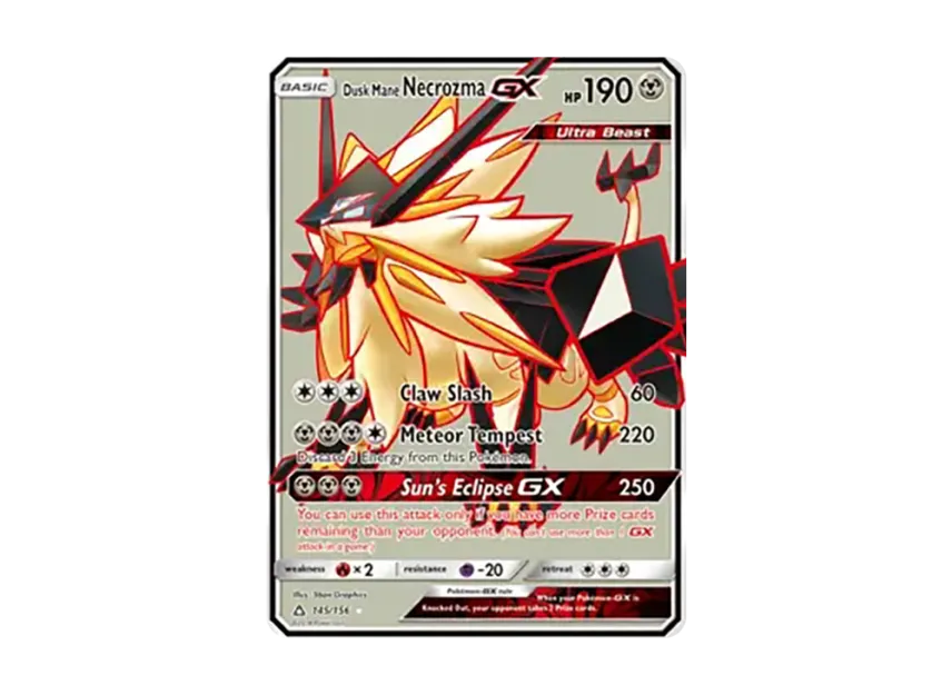 Dusk Mane Necrozma GX UR [138-ULTRA-PRISM 145/138] (Sun & Moon "Ultra Prism")