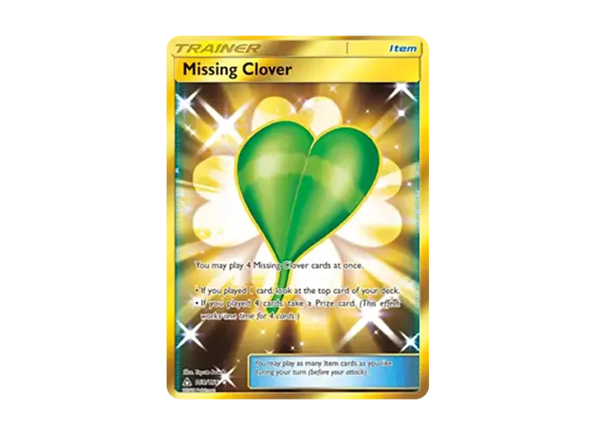 Missing Clover HR [138-ULTRA-PRISM 168/138] (Sun & Moon "Ultra Prism")