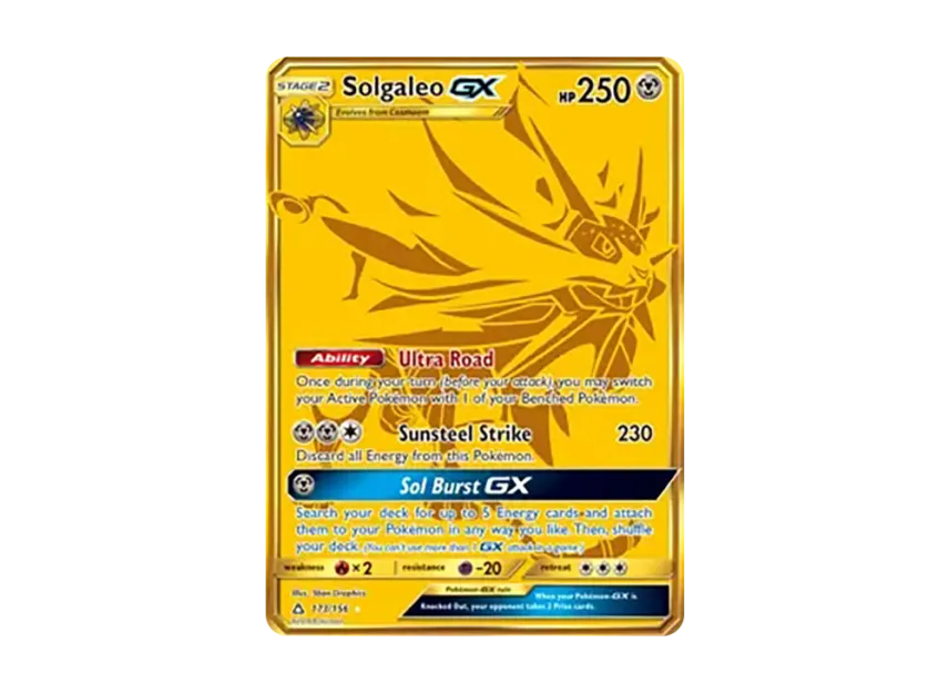 Solgaleo GX HR [138-ULTRA-PRISM 173/138] (Sun & Moon "Ultra Prism")