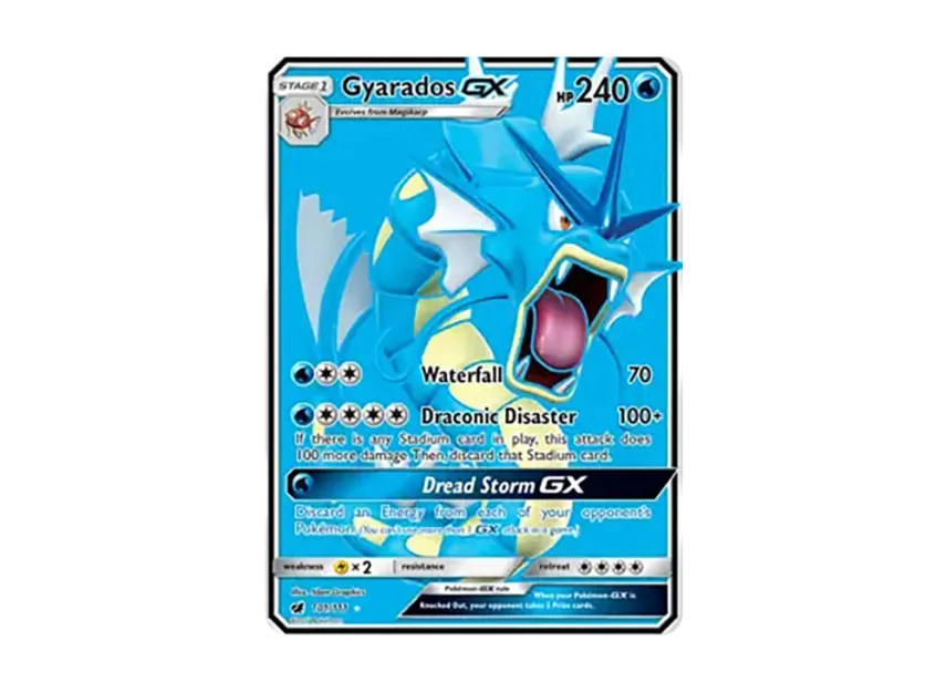 Gyarados GX UR [111-CRIMSON-INVASION 101/111] (Sun & Moon "Crimson Invasion")