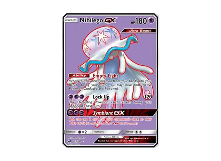 Nihilego GX UR [111-CRIMSON-INVASION 103/111] (Sun & Moon "Crimson Invasion")