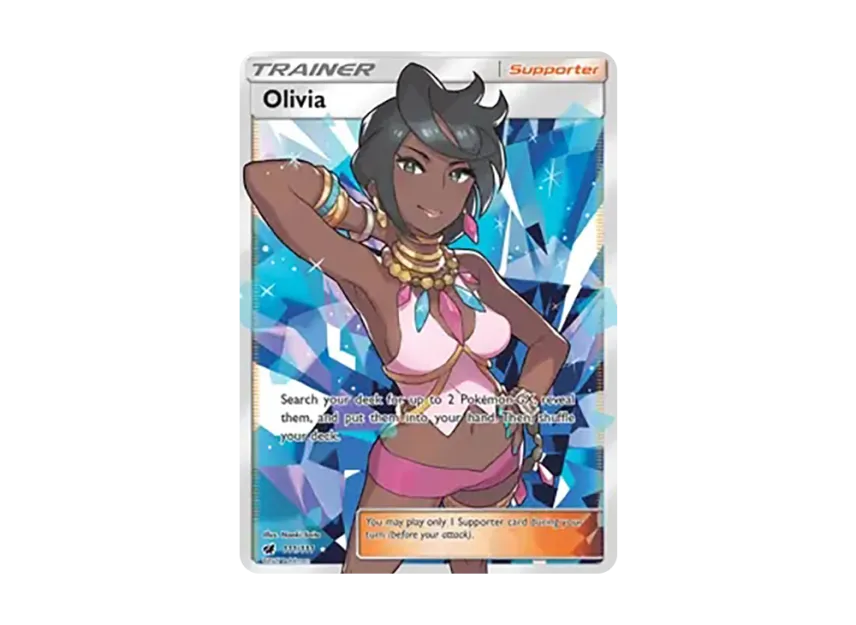 Olivia UR [111-CRIMSON-INVASION 111/111] (Sun & Moon "Crimson Invasion")