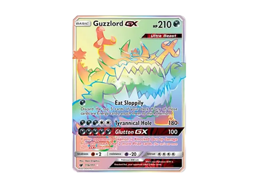 Guzzlord GX RR [111-CRIMSON-INVASION 116/111] (Sun & Moon "Crimson Invasion")