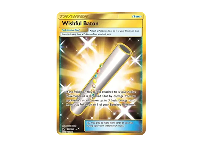 Wishful Baton HR [111-CRIMSON-INVASION 121/111] (Sun & Moon "Crimson Invasion")