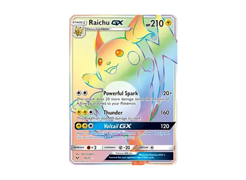Raichu GX RR [073-SHINING-LEGENDS 075/073] (Sun & Moon "Shining Legends")