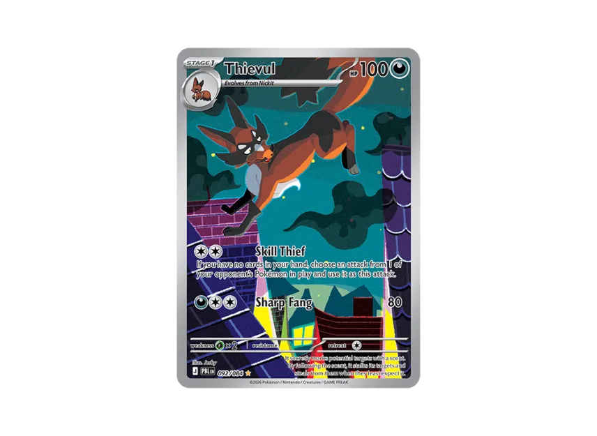 Thievul IR [PBL 092/084] [EN] (Mega Evolution "Pitch Black Booster Display Box")