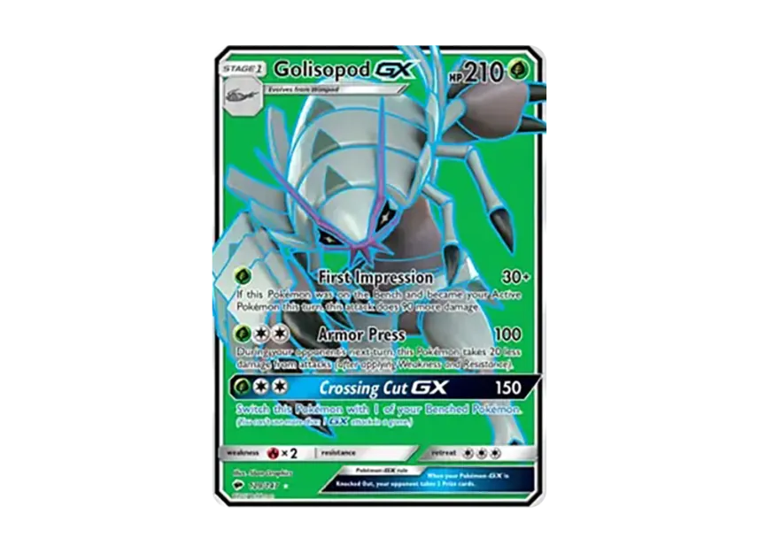 Golisopod GX UR [147-BURNING-SHADOWS 129/147] (Sun & Moon "Burning Shadows")