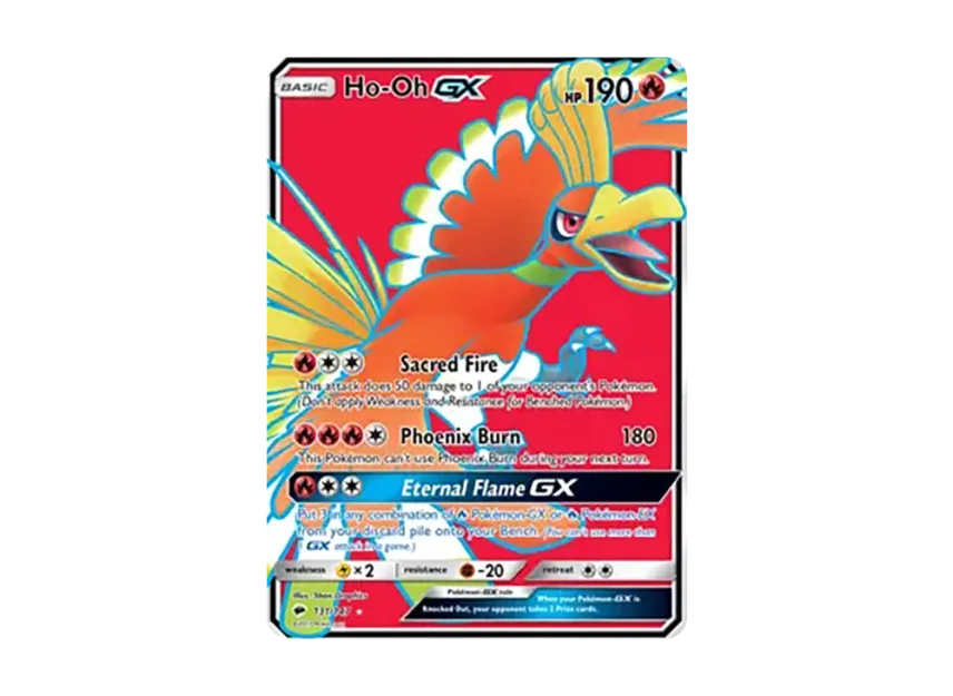 Ho-Oh GX UR [147-BURNING-SHADOWS 131/147] (Sun & Moon "Burning Shadows")
