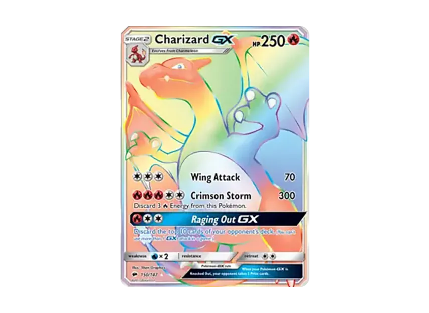 Charizard GX RR [147-BURNING-SHADOWS 150/147] (Sun & Moon "Burning Shadows")