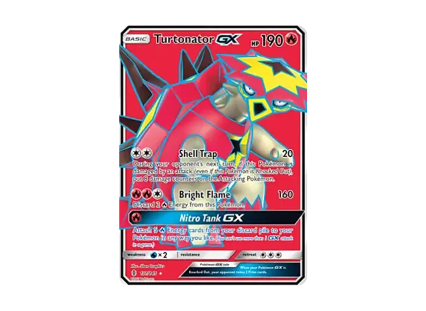 Turtonator GX UR [145-GUARDIANS-RISING 131/145] (Sun & Moon "Guardians Rising")