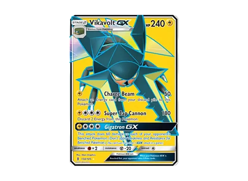 Vikavolt GX UR [145-GUARDIANS-RISING 134/145] (Sun & Moon "Guardians Rising")