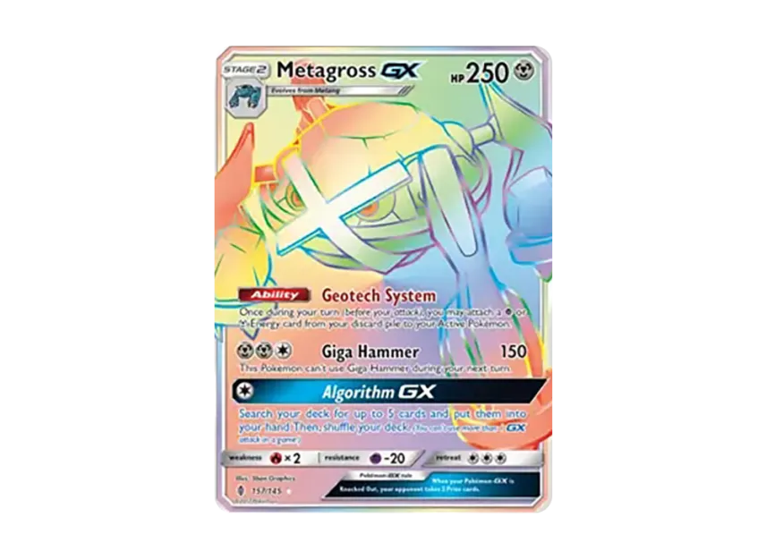 Metagross GX RR [145-GUARDIANS-RISING 157/145] (Sun & Moon "Guardians Rising")