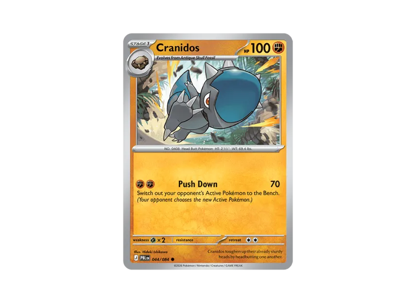 Cranidos C [PBL 044/084] [EN] (Mega Evolution "Pitch Black Booster Display Box")
