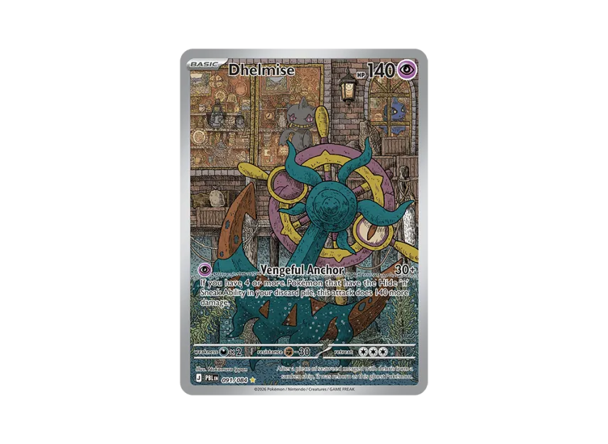 Dhelmise IR [PBL 091/084] [EN] (Mega Evolution "Pitch Black Booster Display Box")