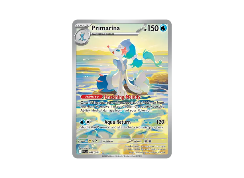 Primarina IR [PBL 088/084] [EN] (Mega Evolution "Pitch Black Booster Display Box")