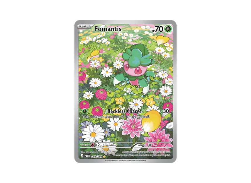 Fomantis IR [PBL 085/084] [EN] (Mega Evolution "Pitch Black Booster Display Box")