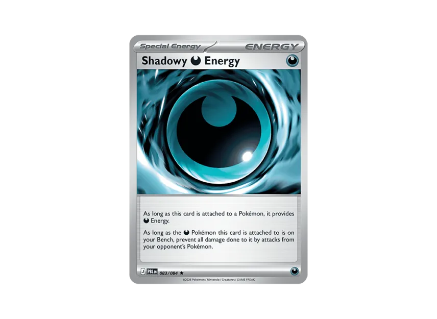 Shadowy Darkness Energy R [PBL 083/084] [EN] (Mega Evolution "Pitch Black Booster Display Box")