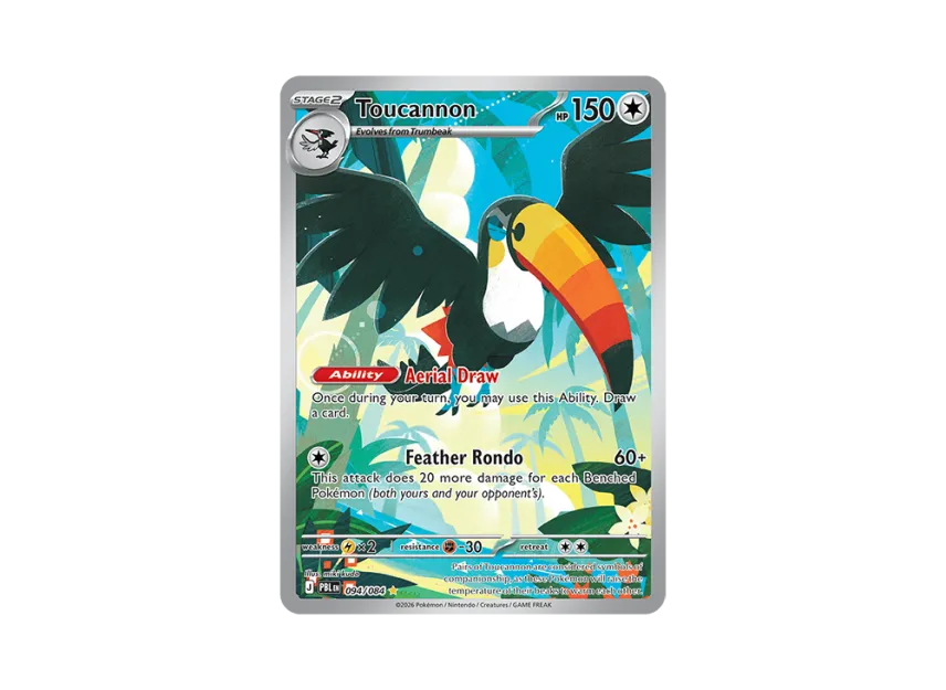 Toucannon IR [PBL 094/084] [EN] (Mega Evolution "Pitch Black Booster Display Box")